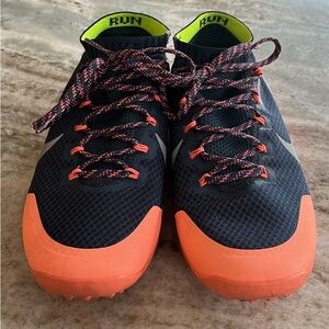 Nike Navy and Coral hyperfeel barefoot Running Shoes